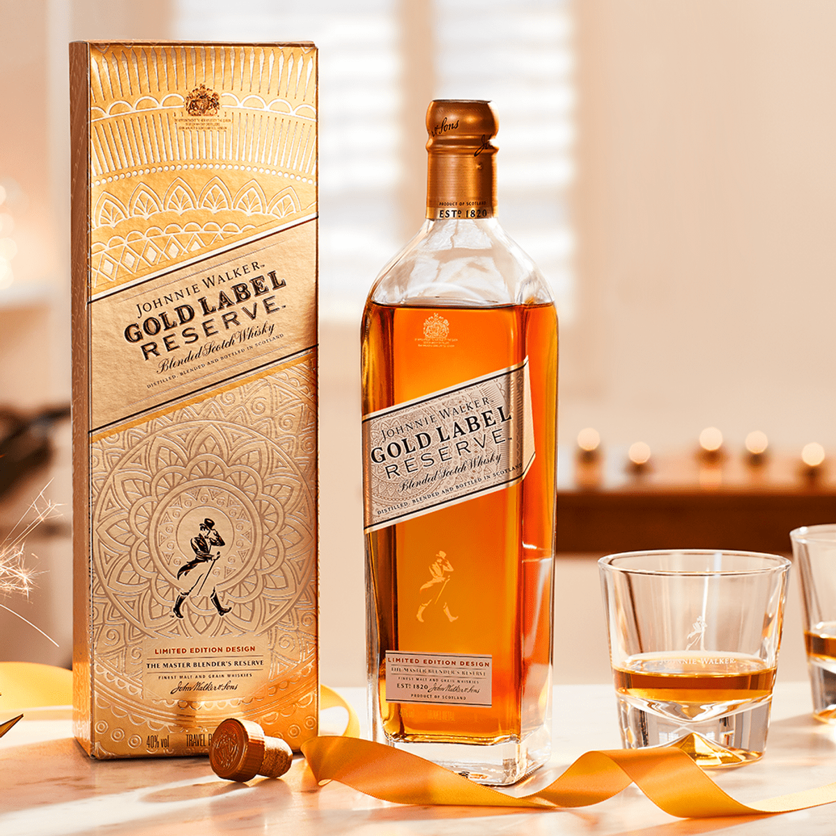 Whisky Old Parr 750ML + JW Gold Label 750ML