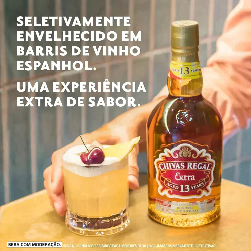 Whisky Chivas Regal Extra 13 anos Escocês 750 ml