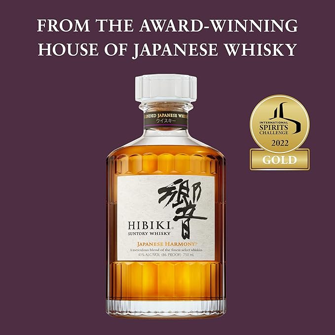 Whisky Japonês Hibiki SUNTORY Sabor 700ML