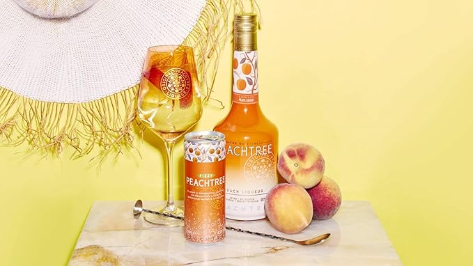 Peachtree Licor Peachtree 700Ml Sabor Peach Pessego 700 Ml