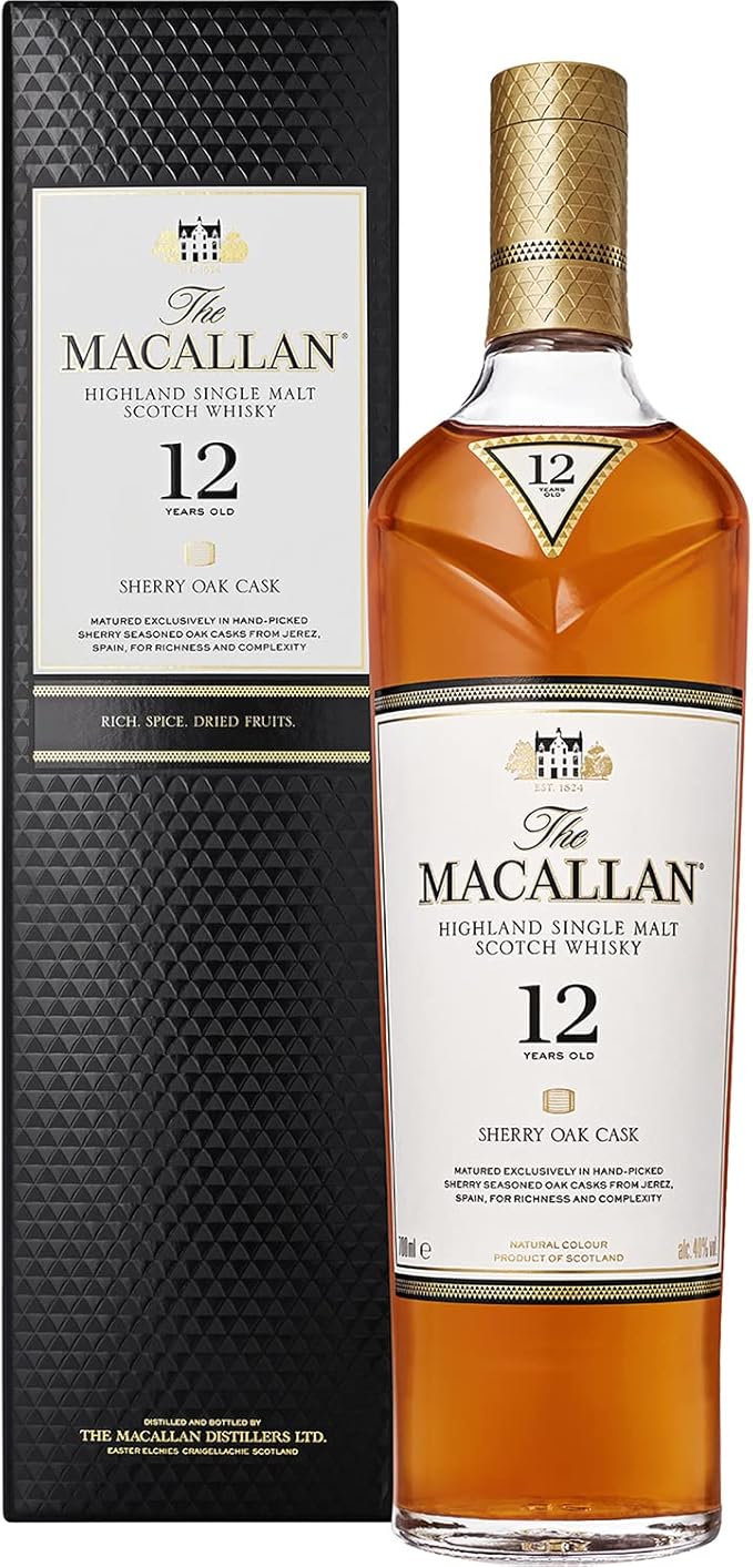 Whisky The Macallan 12 Anos Sherry Oak Cask 700 ml