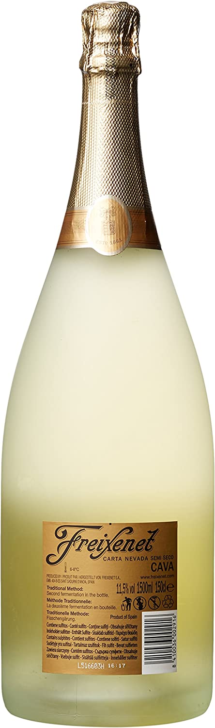 CHAMP FREIXENET CARTA NEVADA DEMI SEC 1,5L