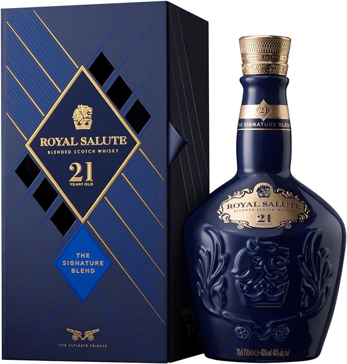 Whisky Royal Salute 21 anos Azul Saphire 700ml