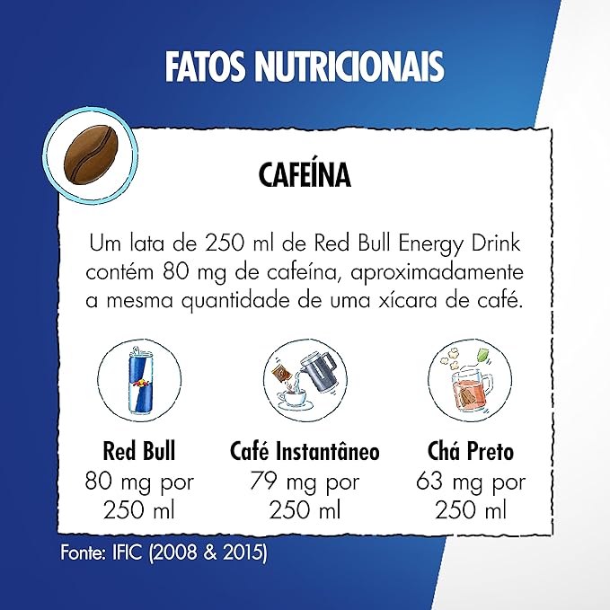 Pack de 24 Latas Red Bull Energético, Morango & Pêssego, 250ml