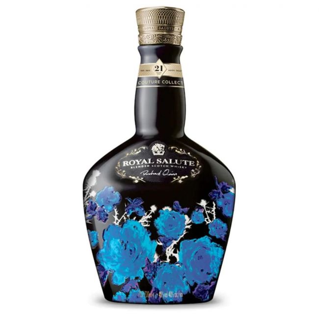 Whisky Royal Salute The Couture Collection Richard Quinn Edition Preto 700ml